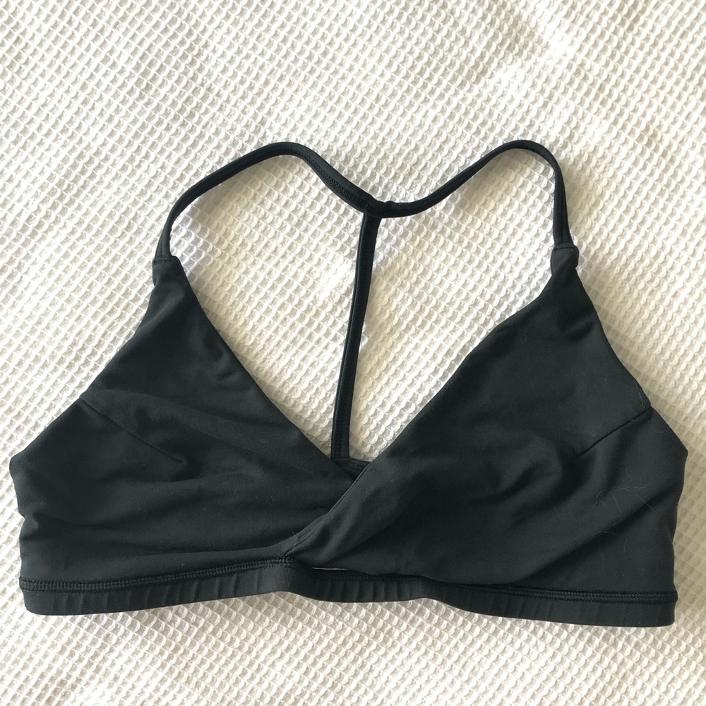 Lululemon cross front t-back sports bra top